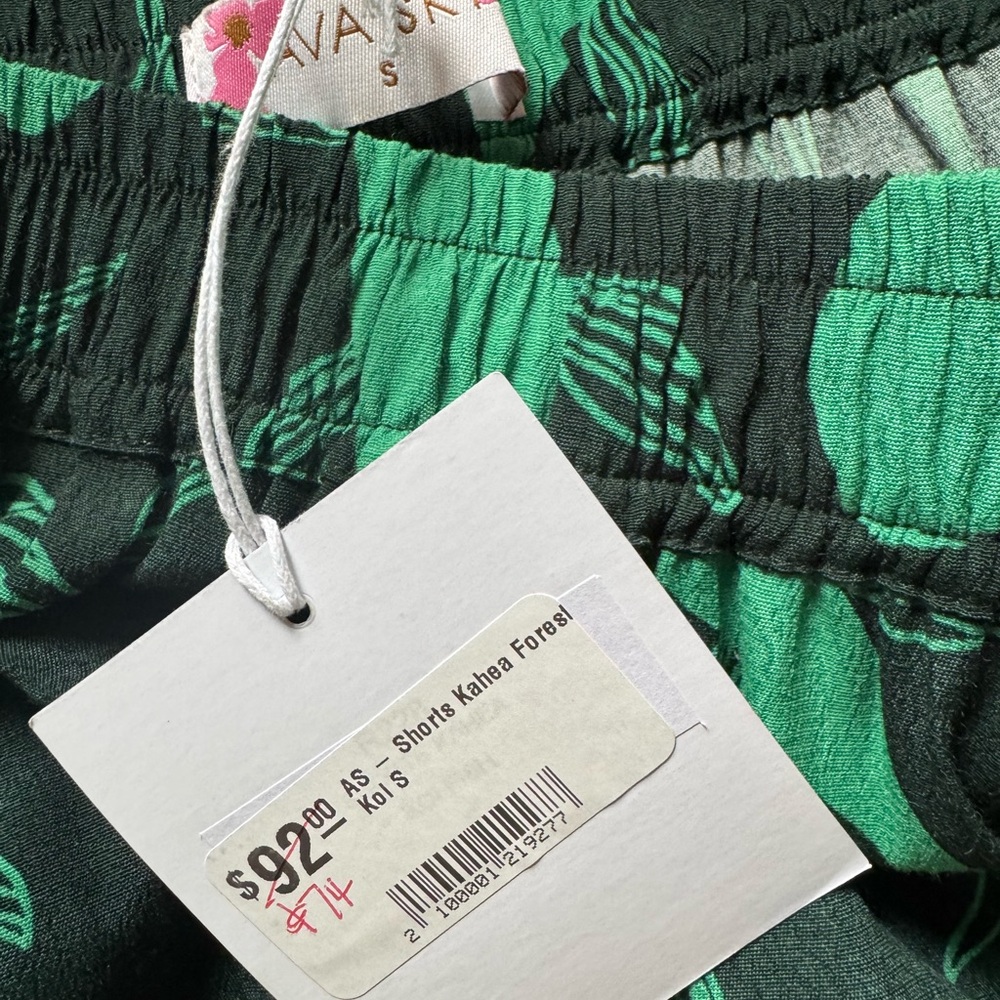 Fighting Eel Ava Sky Kahea Short Small Forest Koi NWT - Picture 4 of 10